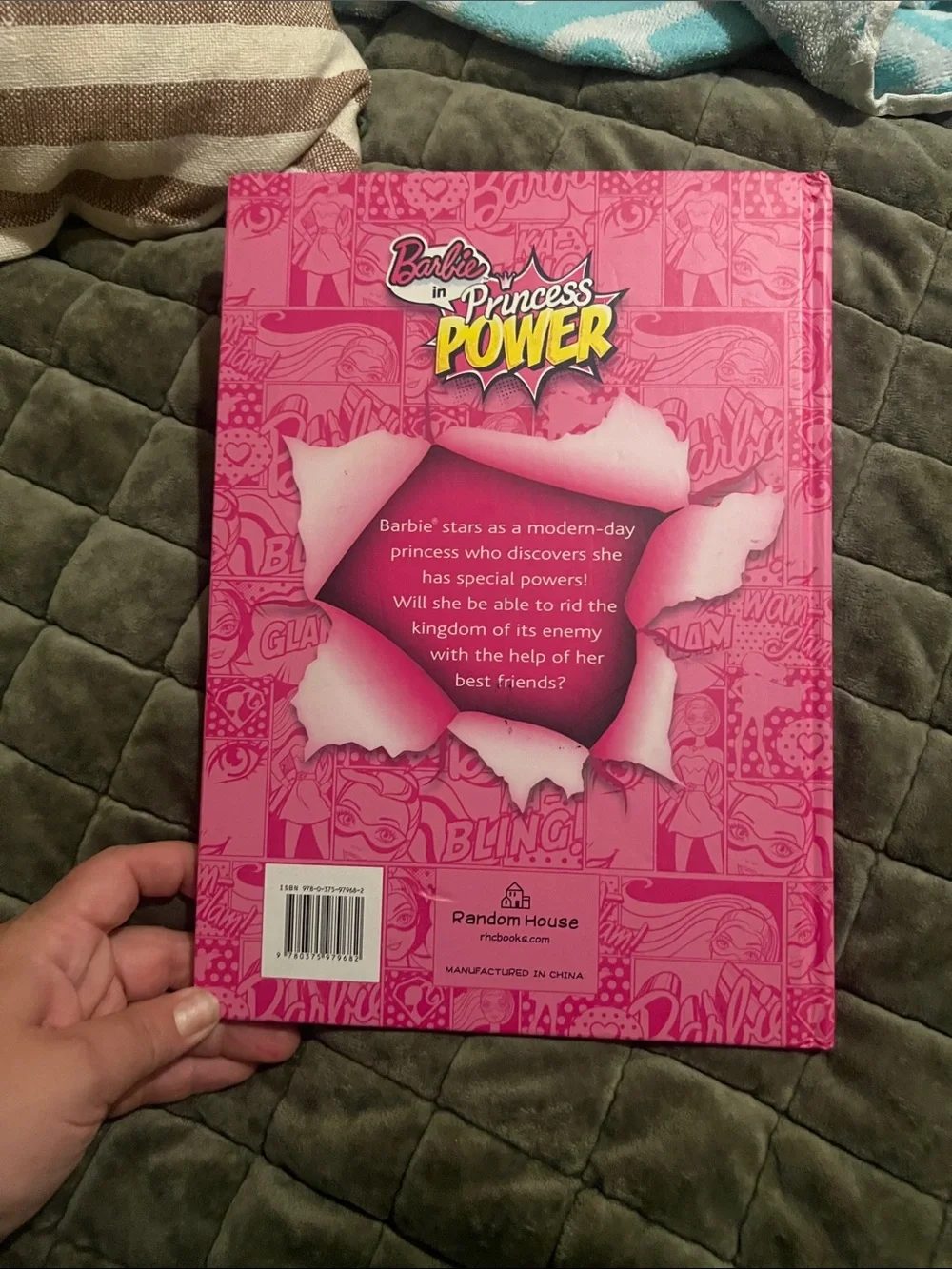 Barbie Princess Power Pink & Purple Guest Book